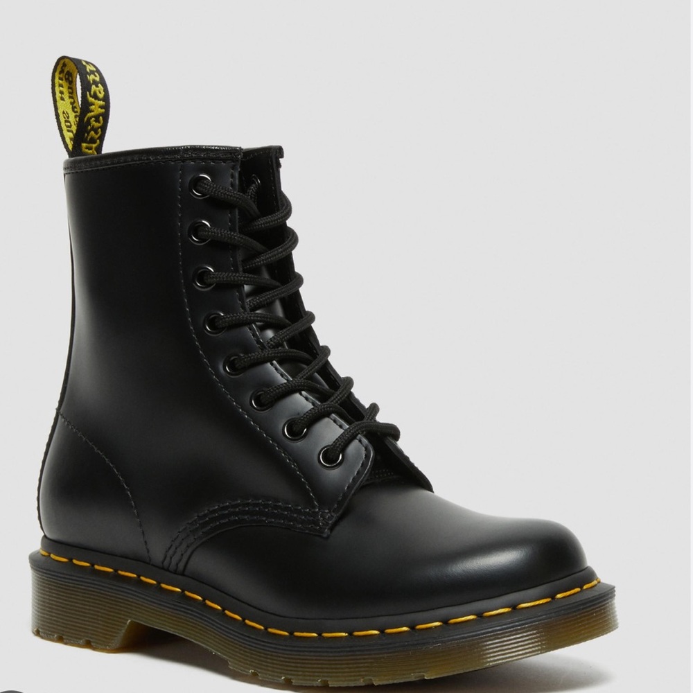 Dr. Martens Black Combat Boots